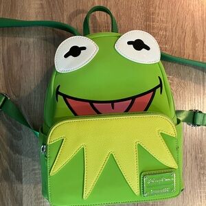 Loungefly Green Kermit Backpack